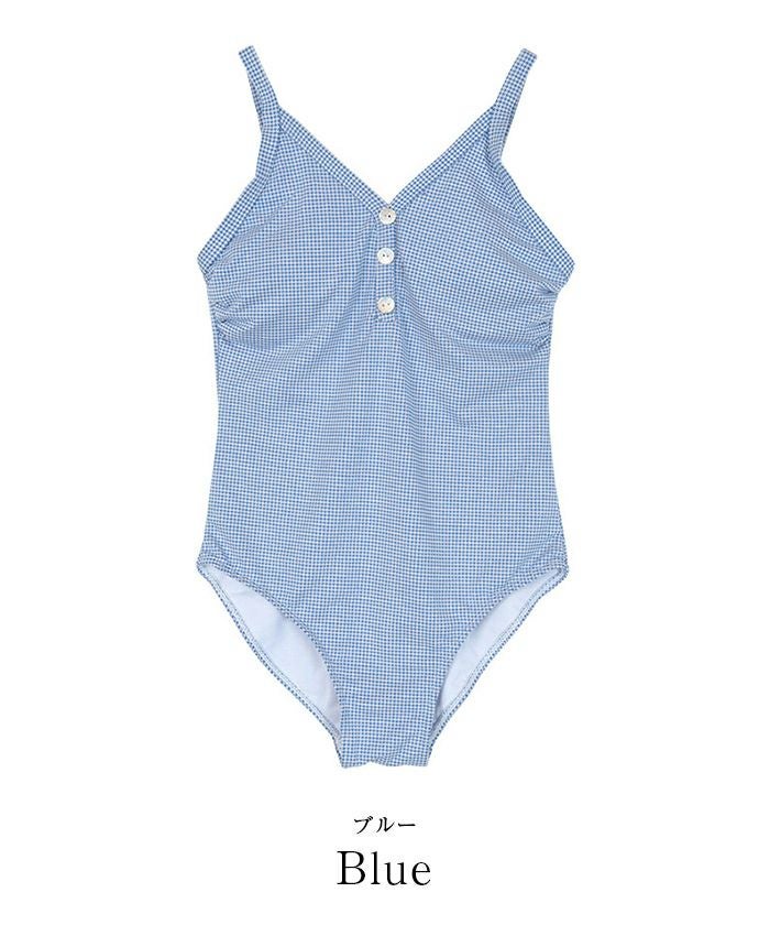 ギンガムチェックワンピース/水着【SEADRESS シードレス】 | titivate