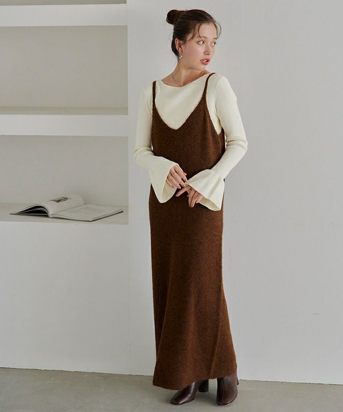 styling/  ベルスリーブドッキングトップス Mila Owen（ミラオーウェン）の「ベルスリーブドッキングカットソー