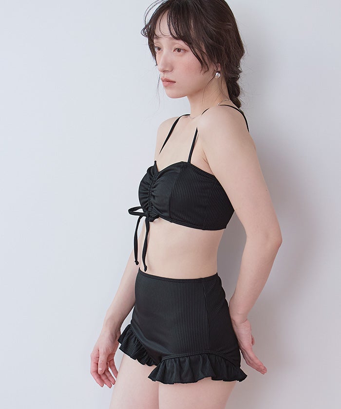 3点セット/シアートップス付ビキニ/水着【SEADRESS シードレス