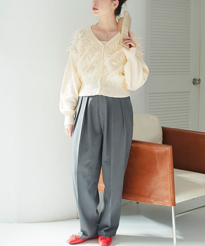 iko5o様お取り置き♡lillilly フリンジニットカーディガン lilLilly - iko5o様お取り置き♡lillilly フリンジニットカーディガン