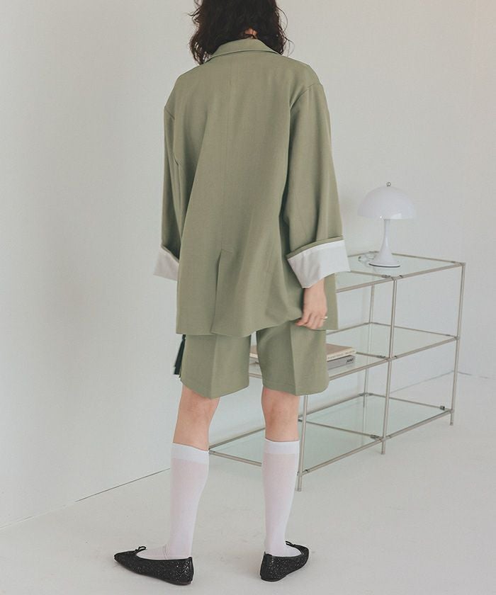 ストレートシルエットハーフパンツ | titivate