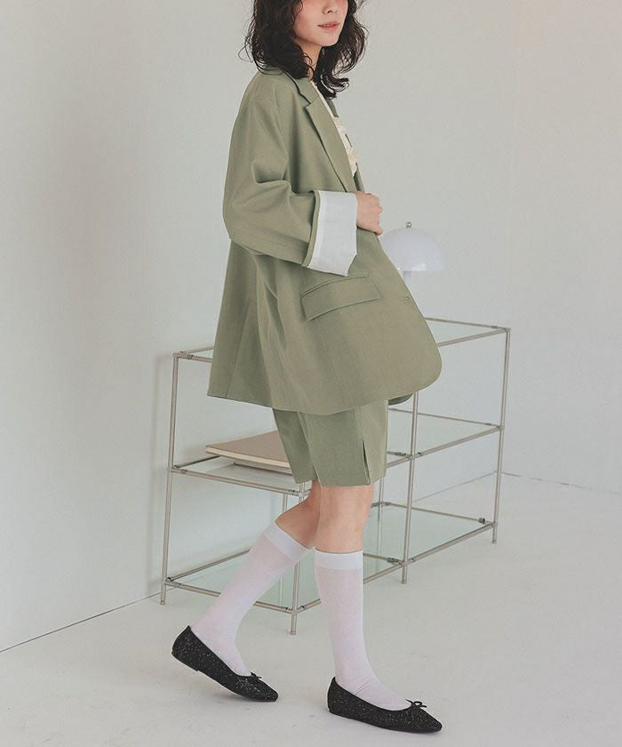 ストレートシルエットハーフパンツ | titivate