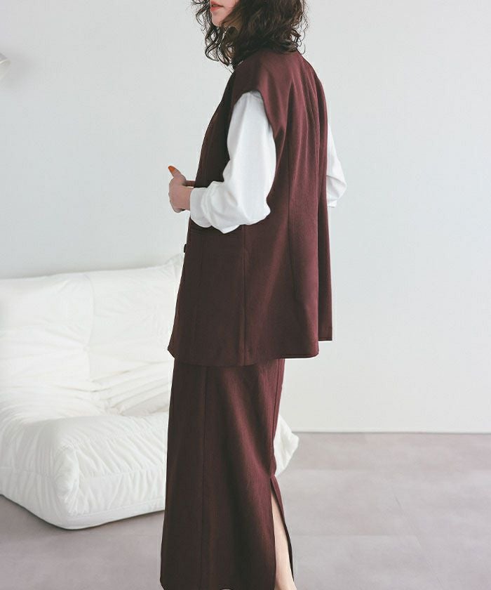 PLEATSPLEASE　スヌード付きジレ　サイズ3 Buy Reiss Navy/Ivory Goldie Belted Pleated Midi Skirt from Next USA