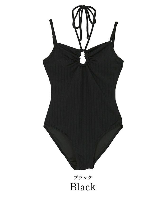 フロントホールデザインワンピース/水着【SEADRESS シードレス