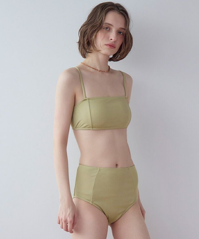 レッセパッセ♡新品ビキニ♡4点セット 4点セット/リラックストップス&ショートパンツ付ビキニ/水着【SEADRESS