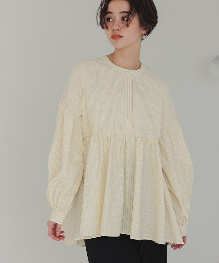 deicyボリュームギャザートップス TOPS