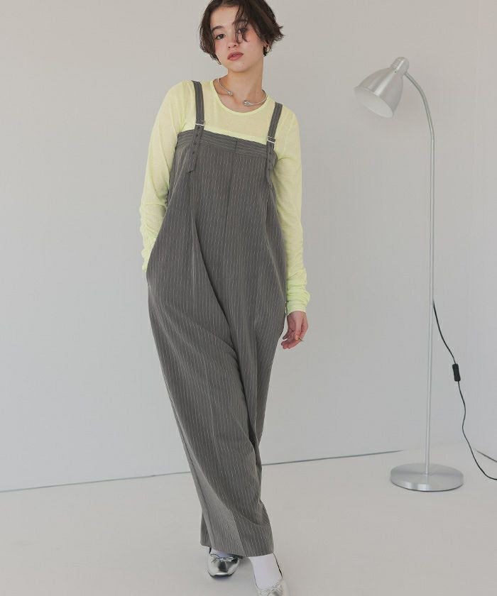 サスペンダー付ベアオールインワン | titivate
