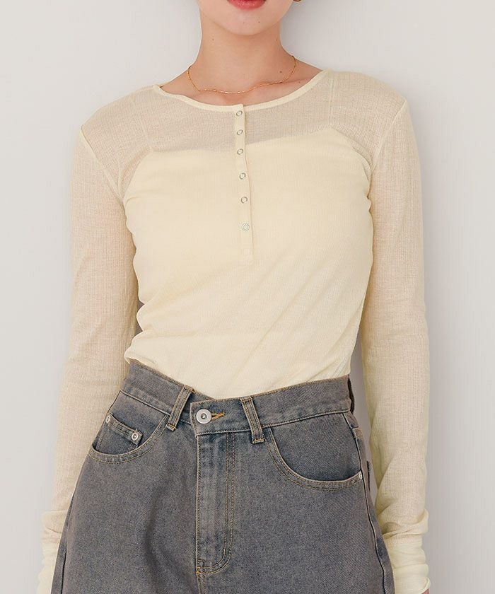 アメスリテレコカットトップス3色セット アメスリテレコカットトップス（Tシャツ/カットソー）｜anuans（ア