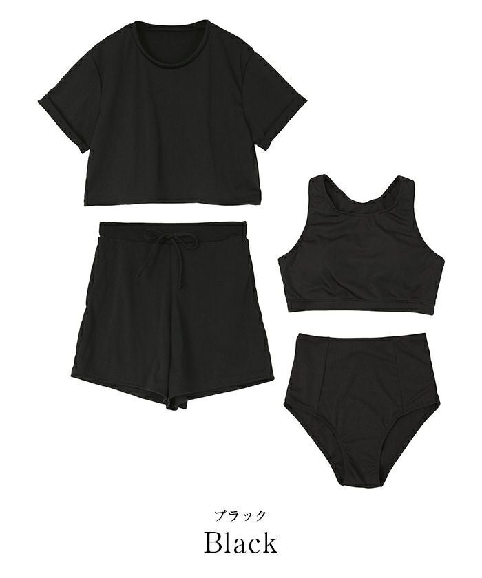 レッセパッセ♡新品ビキニ♡4点セット LAISSE PASSE レッセパッセ 水着 ビキニ フラワー レディース 9M