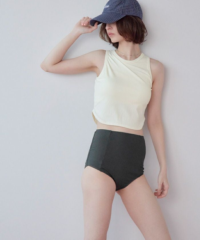 新品 スピード 水着 上下 タンクトップ ズボン パンツ フィットネス水着 上下セット セパレートタイプ タンクトップ スイム