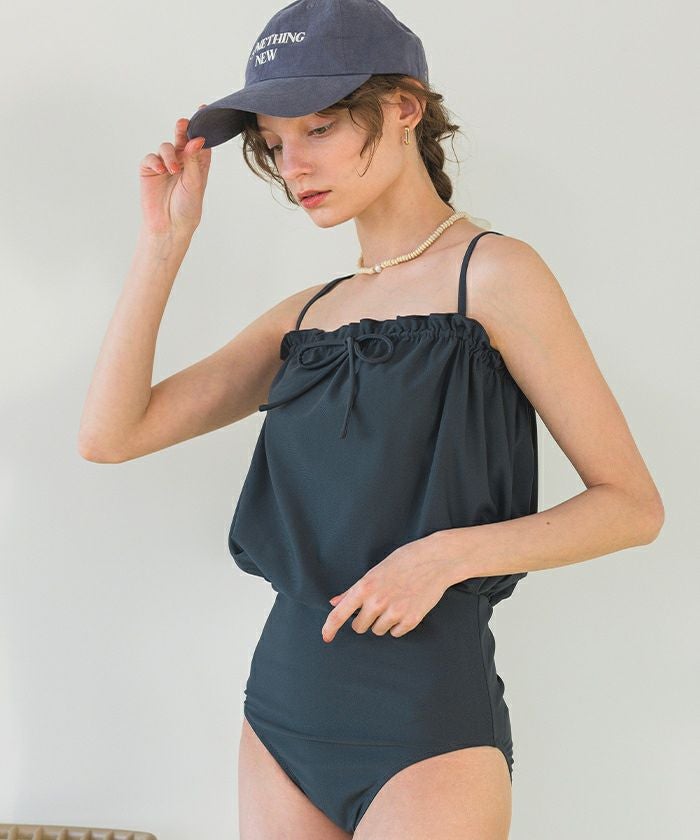 サスティナブルブラウジングワンピース/水着【SEADRESS シードレス