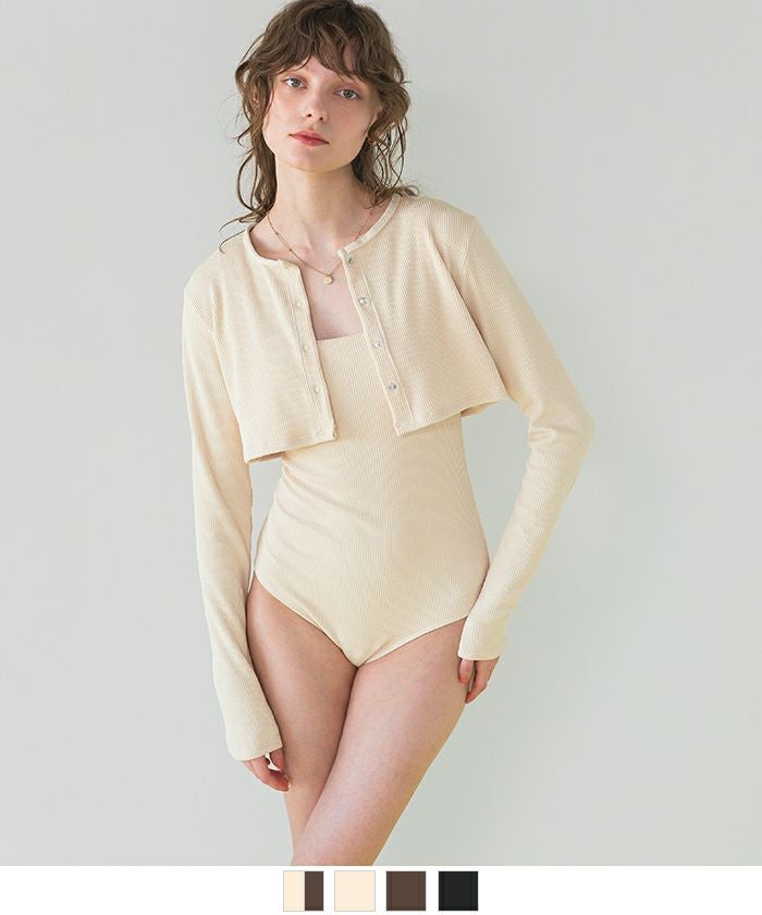 Seea 新品未使用　長袖ワンピース水着 長袖カーディガン付ワンピース/セット水着【SEADRESS シードレス