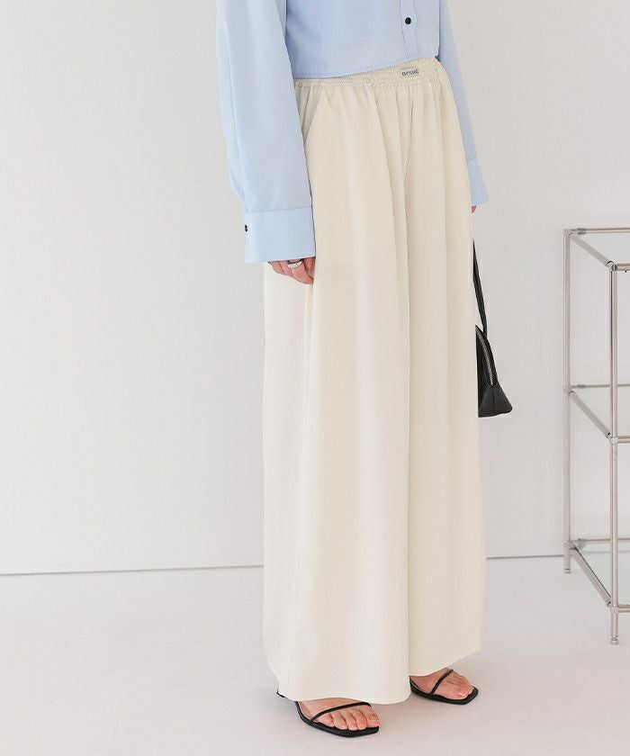 EGRETIQUE 春夏モヘア イージーワイドスラックス M タグ付きリラックス