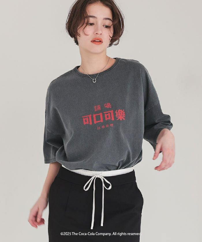コカコーラ 　ループタイ　現状品 コカ・コーラ オーバーサイズTシャツ【メール便可／100】 | titivate