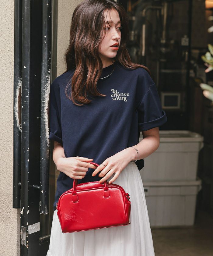 バックロゴゆるっとTシャツ【メール便可／90】 | titivate