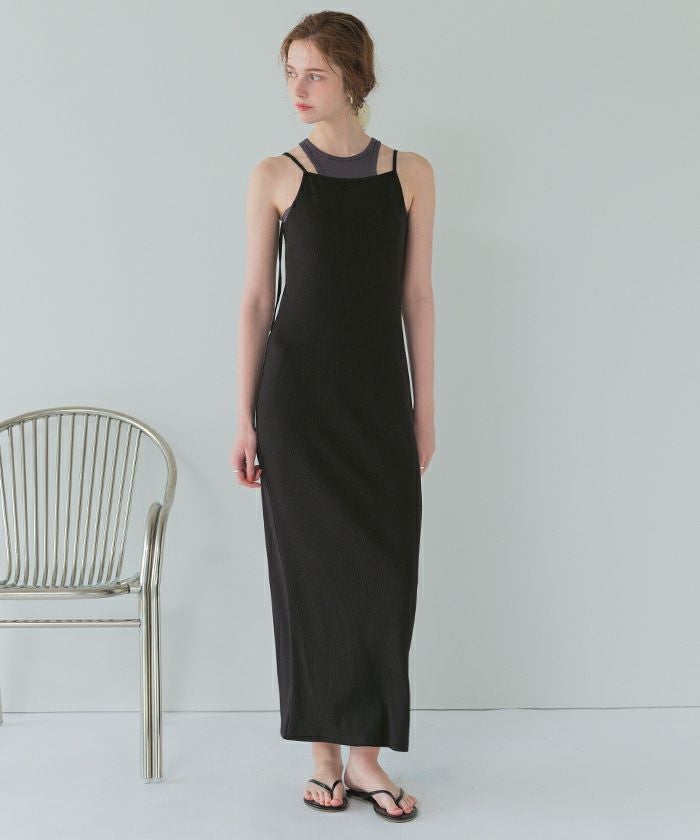 バックオープンデザインキャミソールワンピース【SEADRESS シードレス