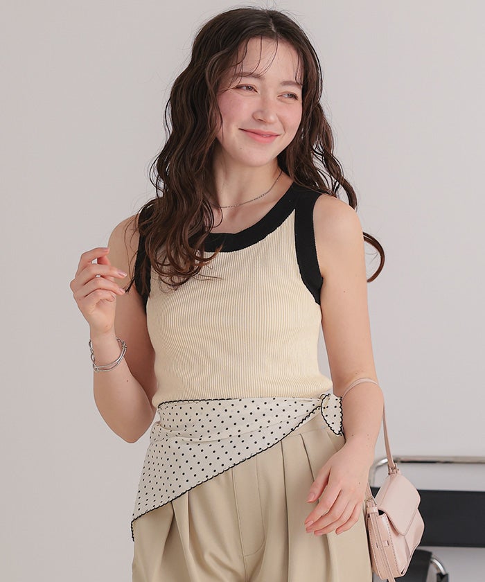 【専用】タンクトップおデブちゃん様 161664：2柄展開 タンクトップ付き3wayTシャツセットの通販-ScoLar