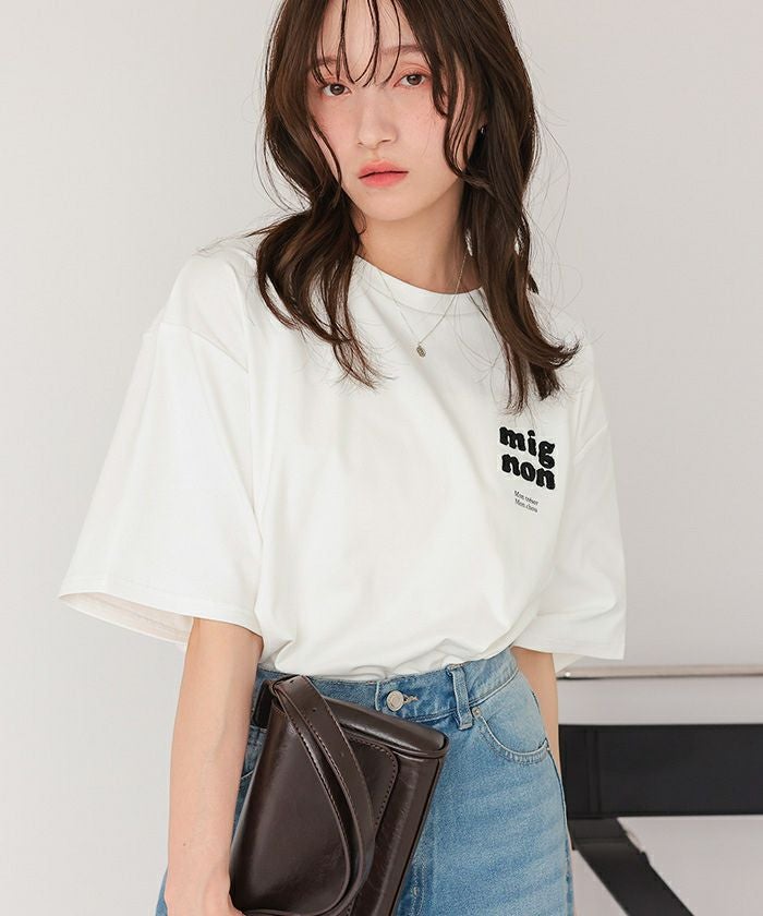 サガラ刺繍Tシャツ【メール便可／90】 | titivate