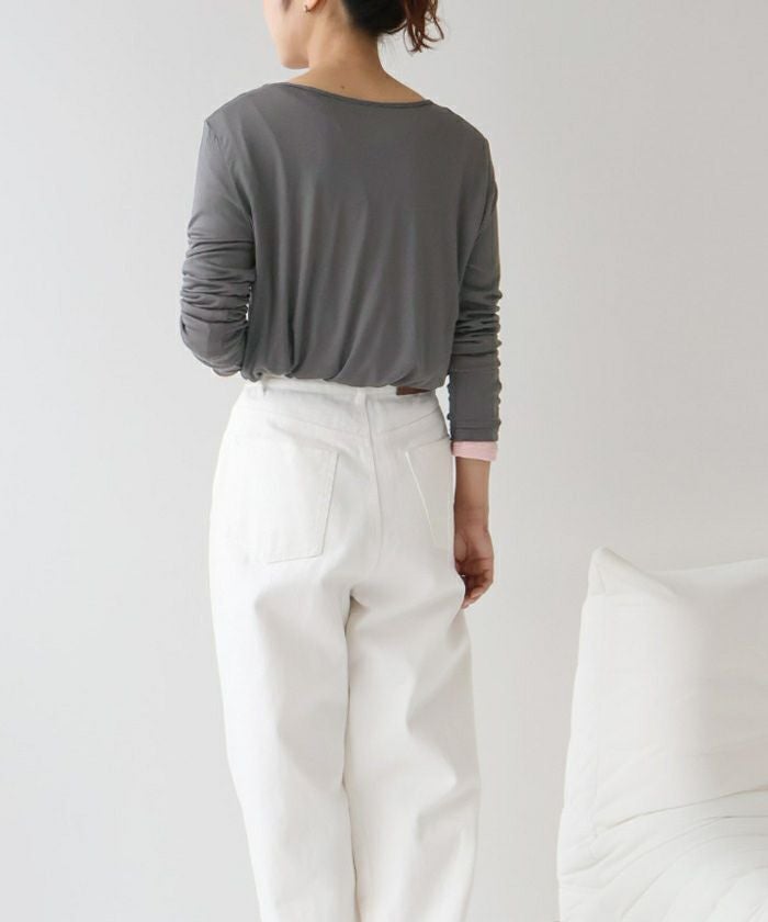 前後2wayタグ付きロングスリーブTシャツ【メール便可／100】 | titivate