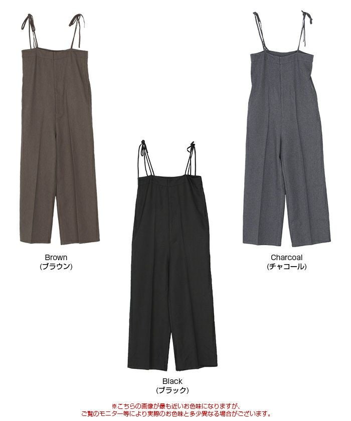 肩リボンベアオールインワン | titivate
