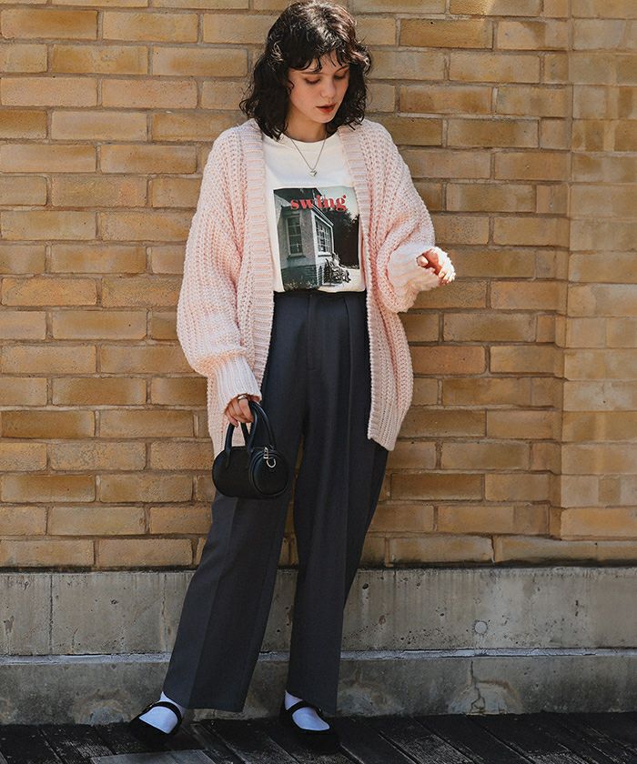ヴィンテージライクフォトプリントロングスリーブTシャツ | titivate