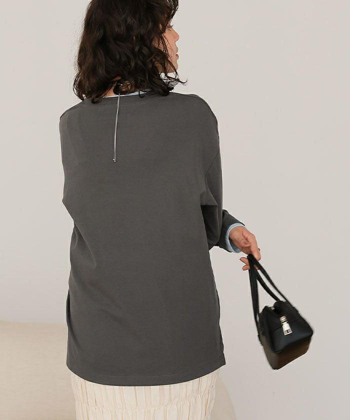 ヴィンテージライクフォトプリントロングスリーブTシャツ | titivate