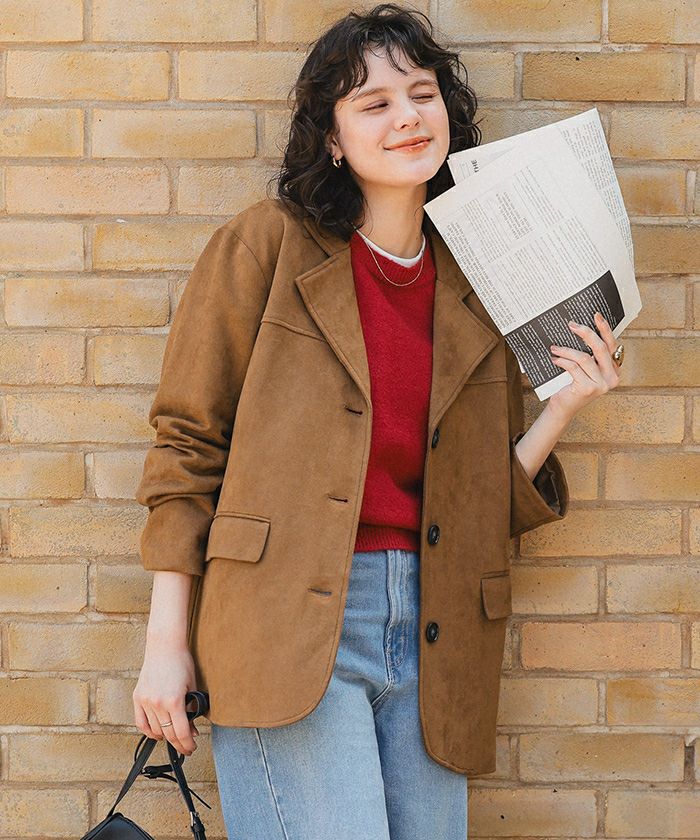 滝*司様 ヴィンテージ vera pelle スエードジャケット ユーロ 切替 90s VERA PELLE A-1タイプ ディアスキン スエード レザージャケット