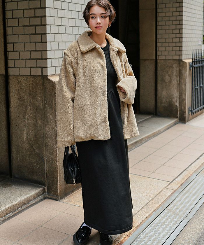 titivate ボアコート 美品 今期人気商品 楽天市場】ティティベイト ボアコートの通販