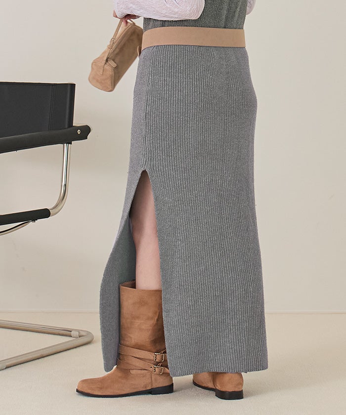ワンショルダーニットワンピース【miette ミエット】 | titivate