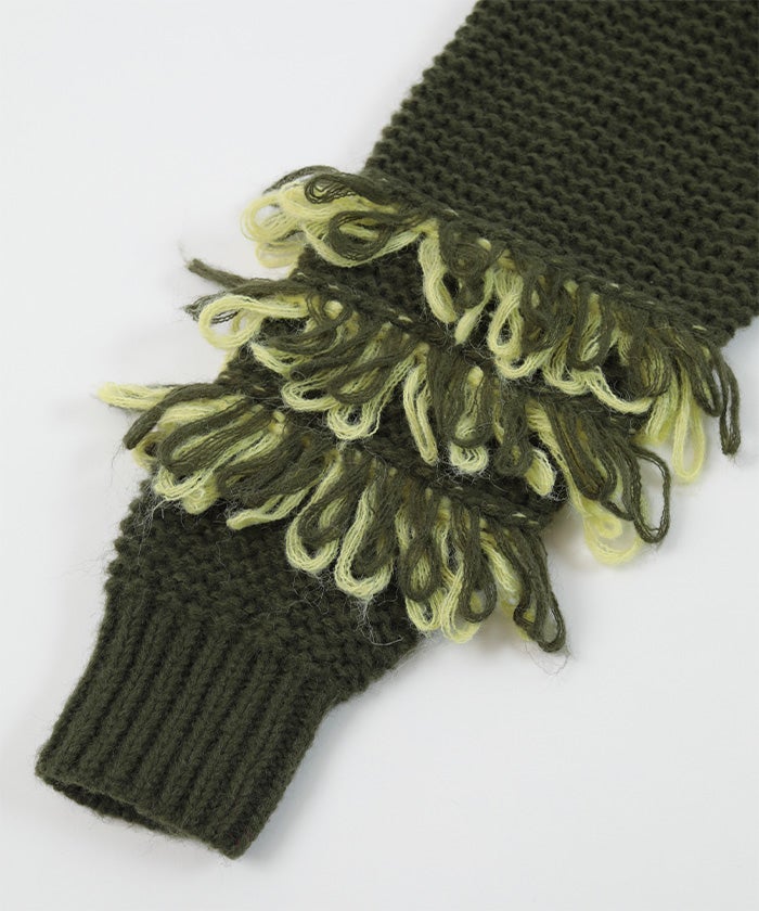 room306新品LightLoopKnitcoat完売Mintループニット ミックスループニット【miette ミエット】 | titivate