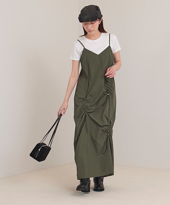 アシメドロストキャミソールワンピース【miette ミエット】 | titivate