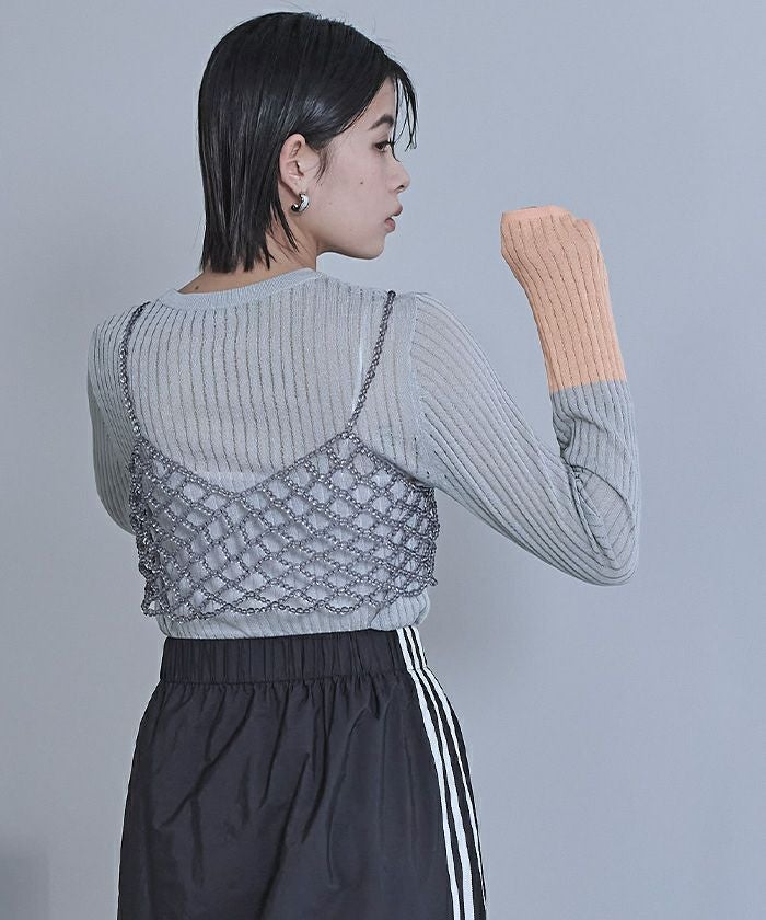 クリアビーズビスチェ【miette ミエット】【メール便可／50】 | titivate
