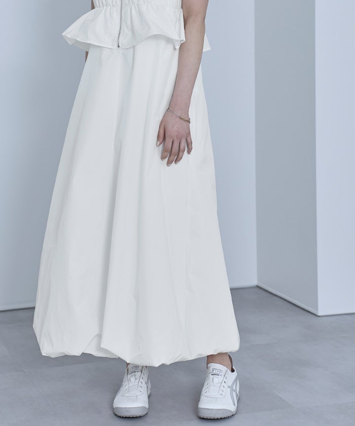 フロントジップバルーンワンピース【miette ミエット】 | titivate