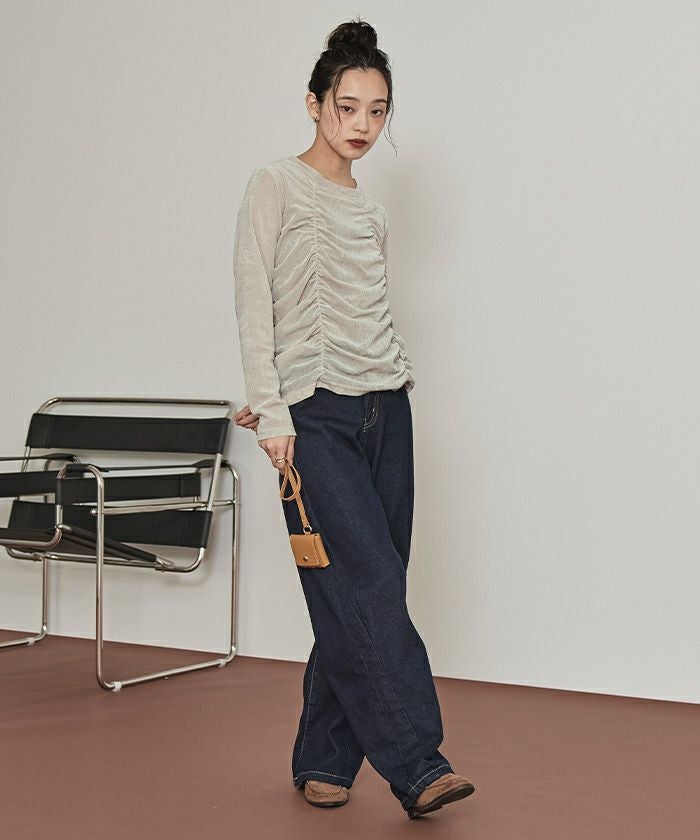 シアーベロアシャーリングトップス【miette ミエット】 | titivate
