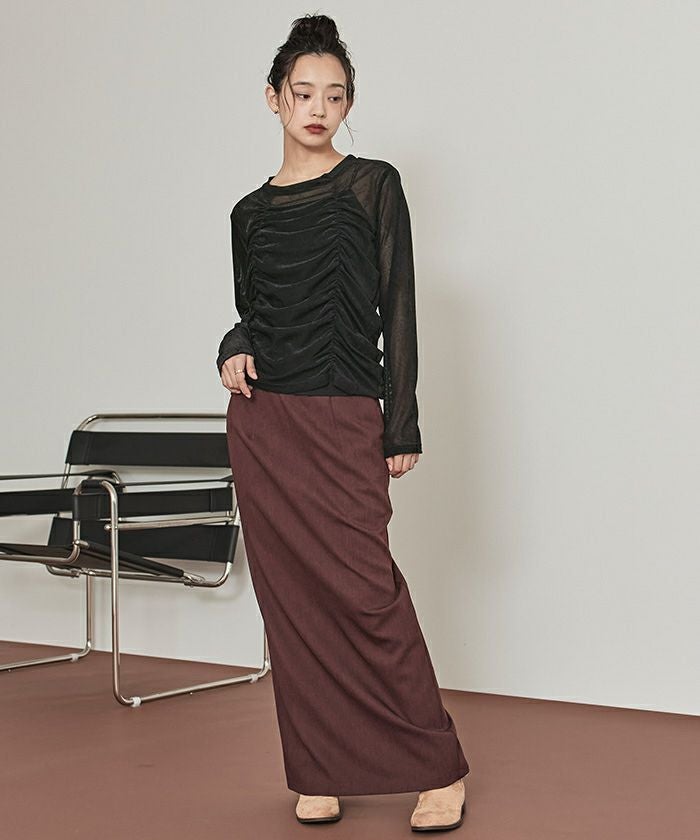 シアーベロアシャーリングトップス【miette ミエット】 | titivate