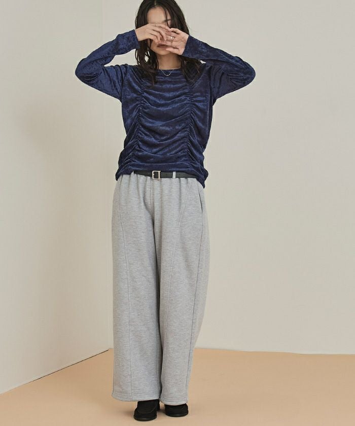 シアーベロアシャーリングトップス【miette ミエット】 | titivate