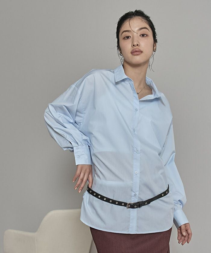 オーバーサイズシャツ【miette ミエット】【メール便可／100】 | titivate