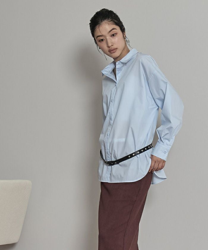 オーバーサイズシャツ【miette ミエット】【メール便可／100】 | titivate