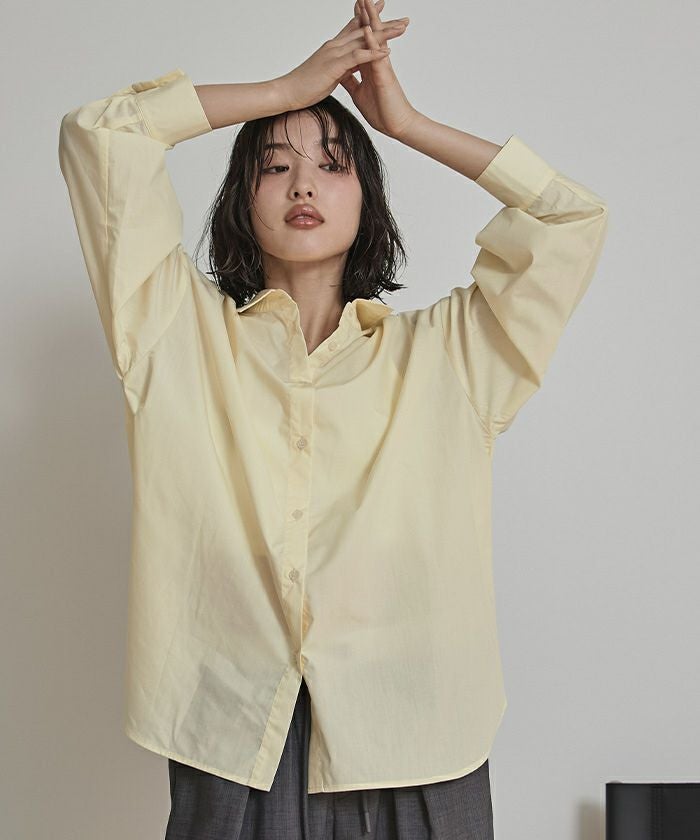 オーバーサイズシャツ【miette ミエット】【メール便可／100】 | titivate