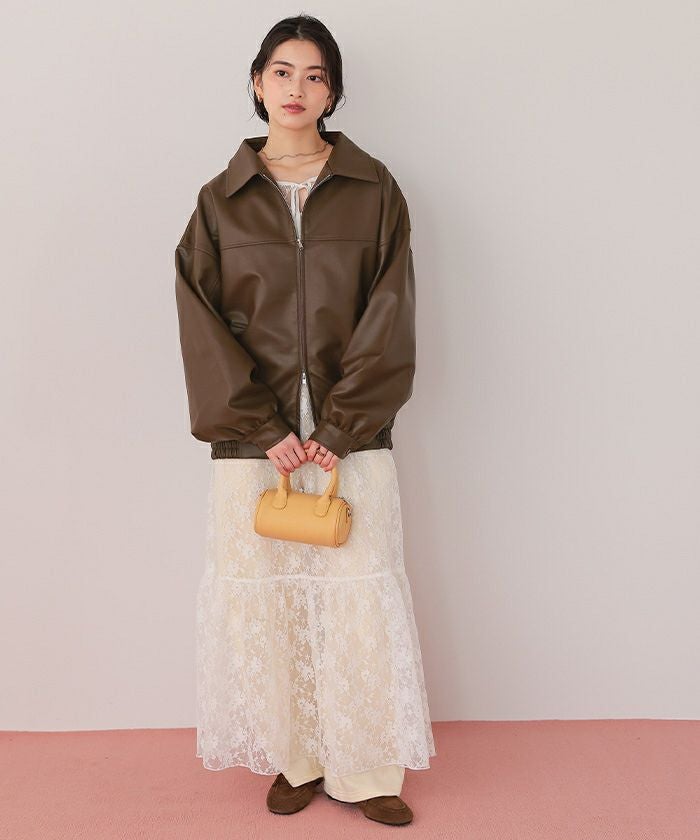 【新品価格¥400000】 リアルレザー　花柄　スウェード　ジャケット　本革 THE JACK LEATHERS/ジャックレザーズ スウェードジャケット JAK241-815