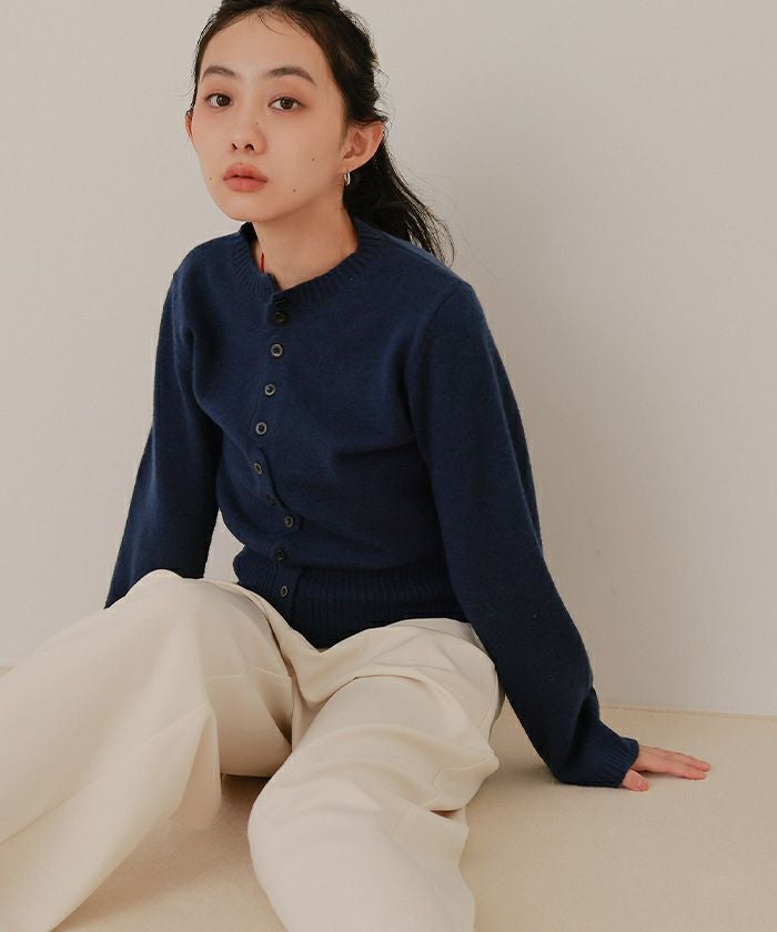 メニーボタンニットカーディガン【miette ミエット】 | titivate