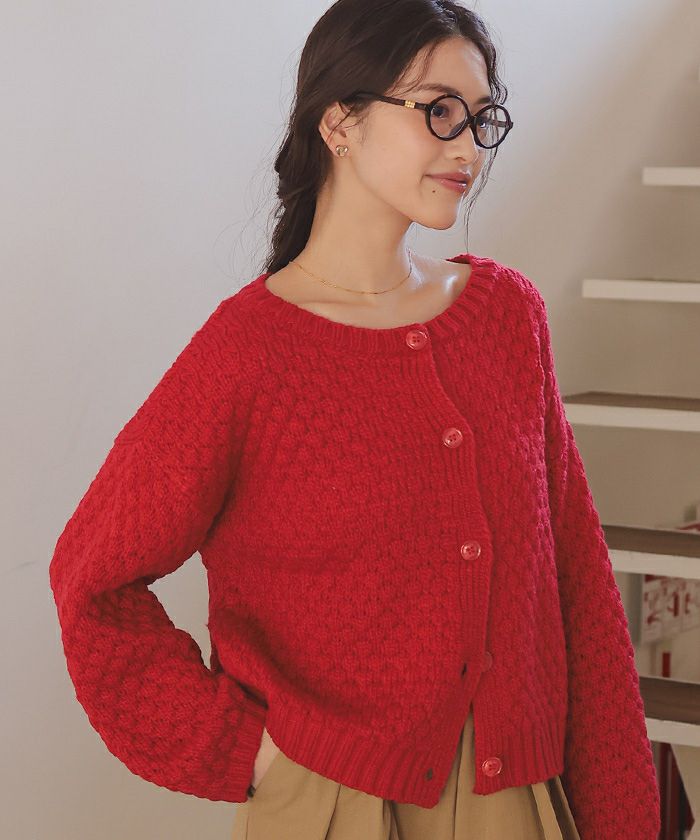 nest Robe ポップコーンニットカーディガン ニットで秋支度 | PRESS ROOM | nest Robe Shop Blog | nest Robe