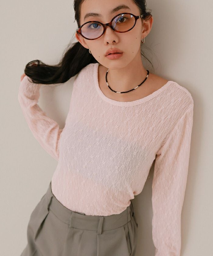 前後2wayレーストップス【miette ミエット】【メール便可／100