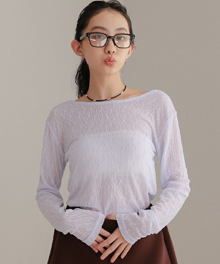 前後2wayレーストップス【miette ミエット】【メール便可／100