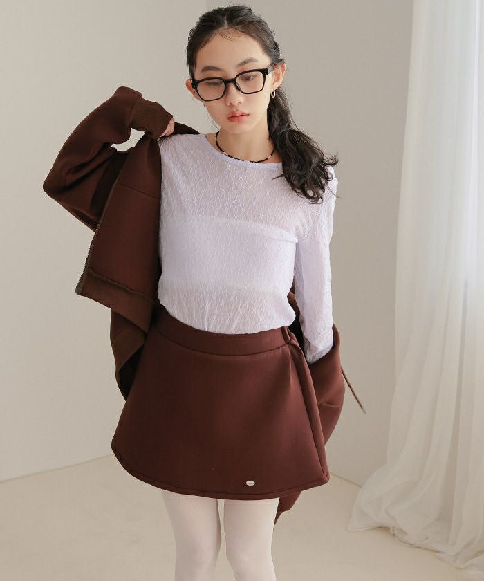 前後2wayレーストップス【miette ミエット】【メール便可／100