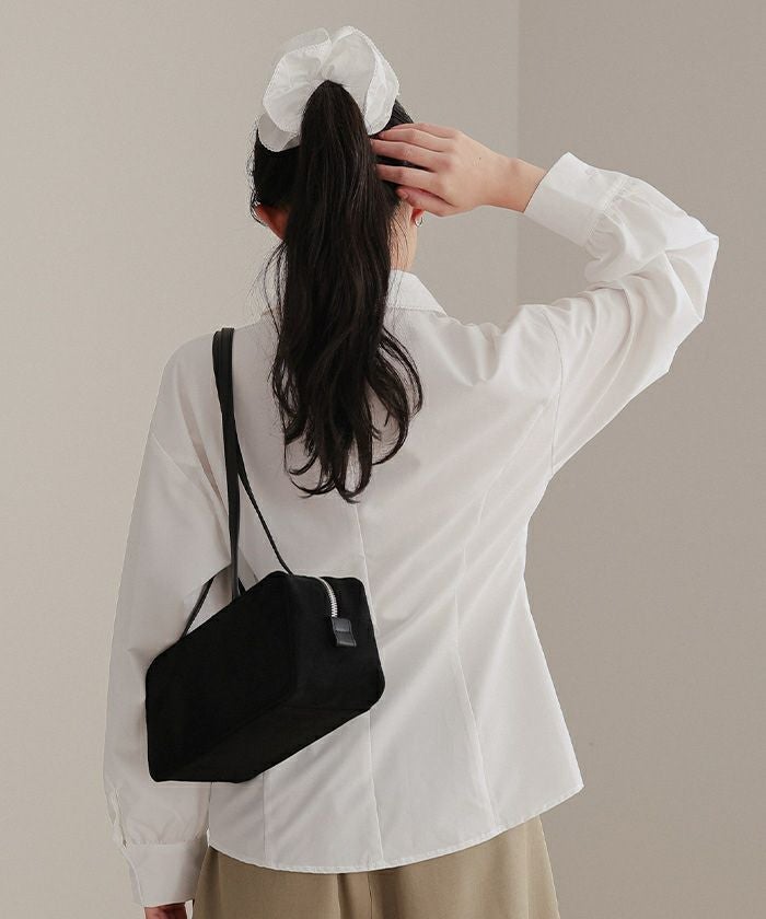 シュシュセットパネルラインブラウス【miette ミエット】【メール便可