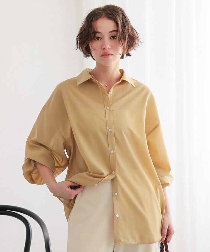 Isn't She?シアーカラーシャツ 4527C 楽天市場】【SALE／50%OFF】『一部WEB限定カラー』シアーシャンブレー