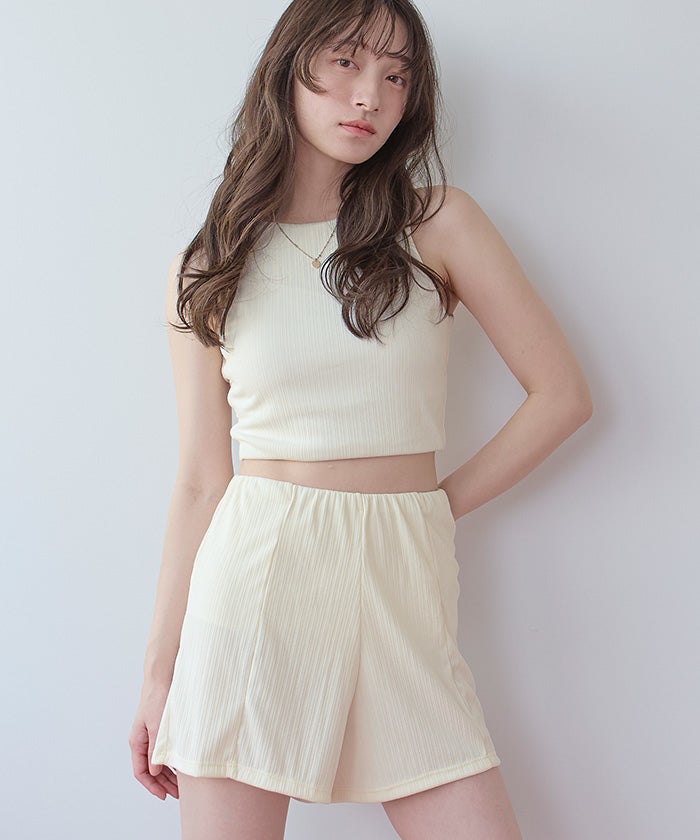 3点セット/ダブルストラップビキニ×ショートパンツ/水着【SEADRESS