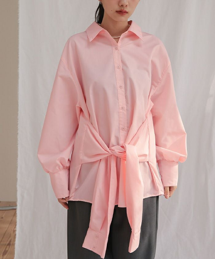 ウエストレイヤードライクシャツ【miette ミエット】 | titivate