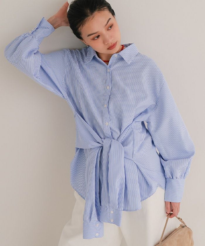 ウエストレイヤードライクシャツ【miette ミエット】 | titivate